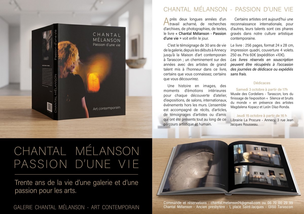 Dédicace "Passion d'une vie"